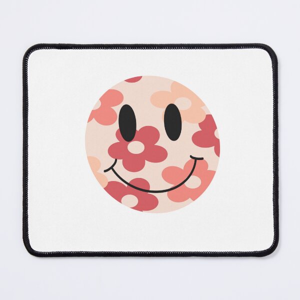 Item preview, Groovy Distorted Floral Smiley designed and sold by BY-AK.