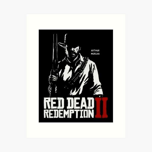 Camiseta Camisa Red Dead Redemption 2 Jogo Arthur Morgan 01 em