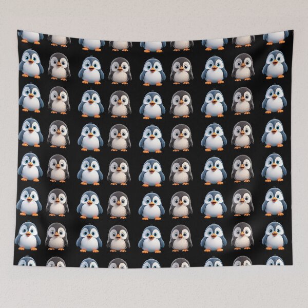 Item preview, Macaroni Penguin Stickers & T-shirts  designed and sold by WhimsyVisions.