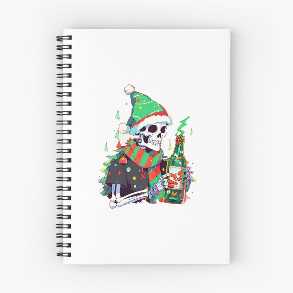 Item preview, Christmas Skulls designed and sold by Ragil-Studio.