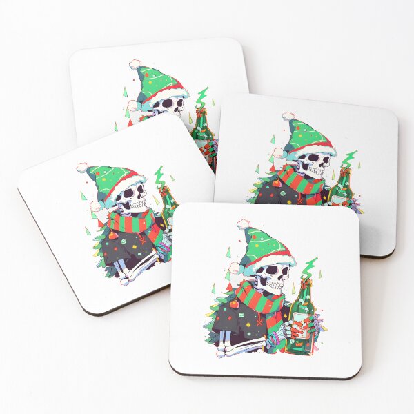 Item preview, Christmas Skulls designed and sold by Ragil-Studio.
