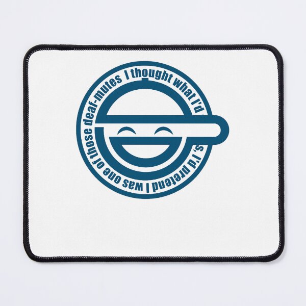 Item preview, Laughing Man - GHOST IN THE SHELL designed and sold by AubreyDurepos.