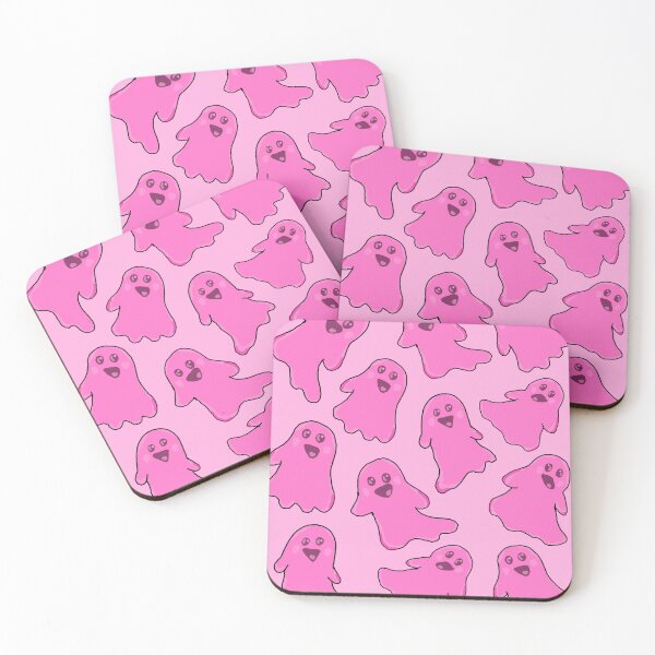 Item preview, Ghost pattern pink no 8 designed and sold by mon-artist.