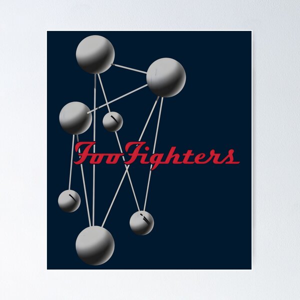 Foo Fighters My Hero Vintage Script Song Lyric Music Wall Art Print