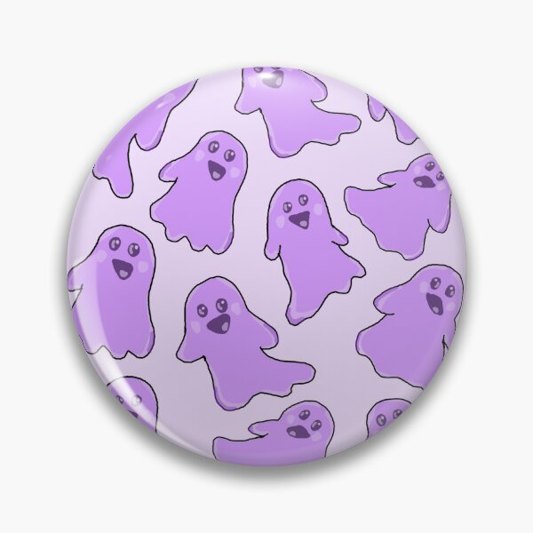 Item preview, Ghost pattern purple no 9 designed and sold by mon-artist.
