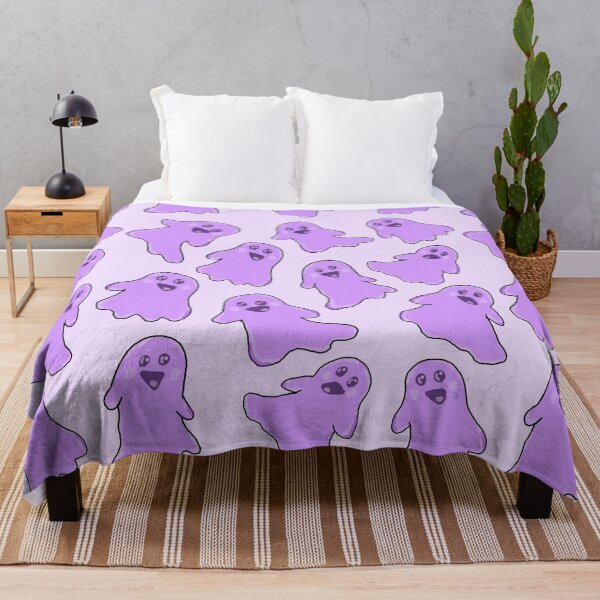 Item preview, Ghost pattern purple no 9 designed and sold by mon-artist.