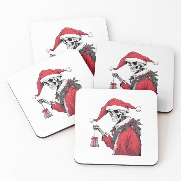 Item preview, Christmas Skulls designed and sold by Ragil-Studio.