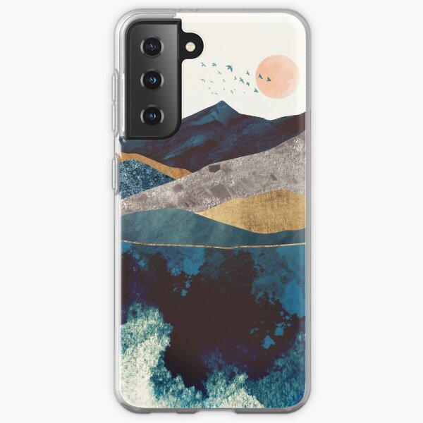 Blue Mountain Reflection Samsung Galaxy Soft Case