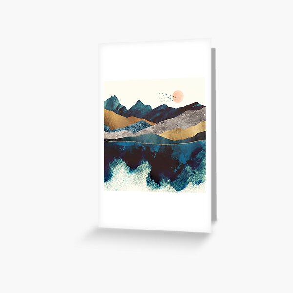 Item preview, Blue Mountain Reflection designed and sold by spacefrogdesign.