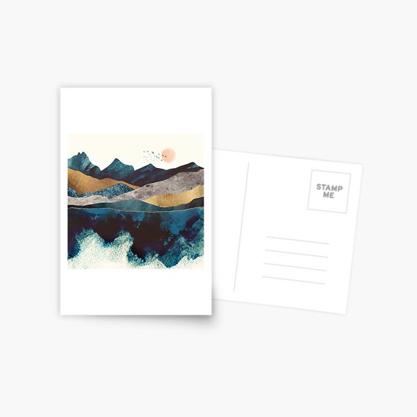 Item preview, Blue Mountain Reflection designed and sold by spacefrogdesign.
