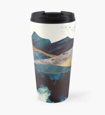 Blue Mountain Reflection Travel Mug