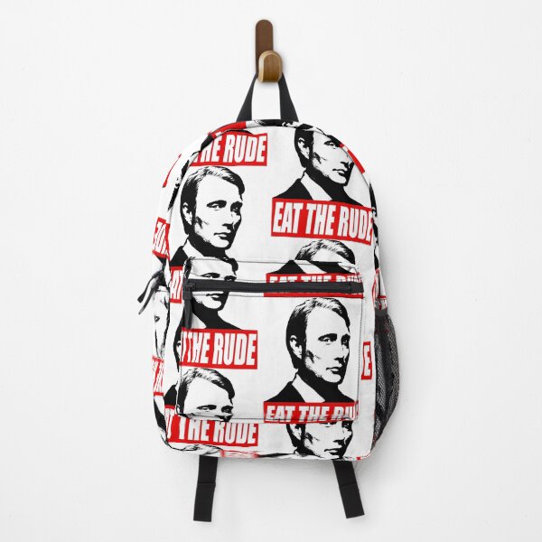 Item preview, EAT THE RUDE - Hannibal [Dark Background] designed and sold by katheleenkem.