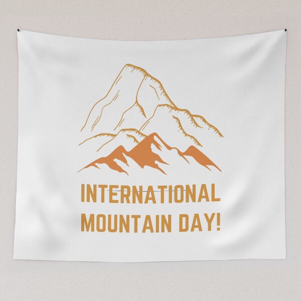 Item preview, International Mountain Day designed and sold by Simo0455.