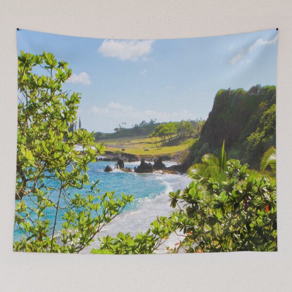 Item preview, Hamoa Beach Through the Trees designed and sold by Angelina Hills.