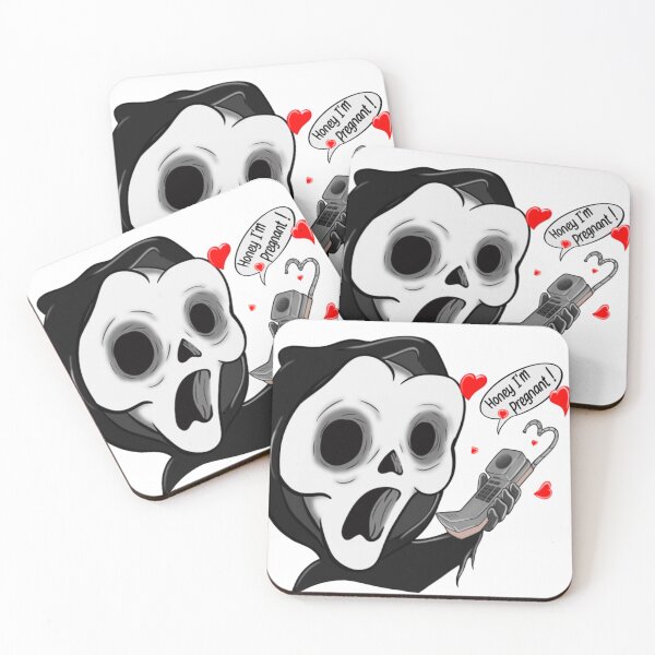 Item preview, Scream Ghostface honey I’m pregnant designed and sold by JackDraws88.