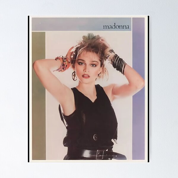 Vinyl vintage, Madonna, Borderline - Madonna Vinyl - Posters and Art  Prints