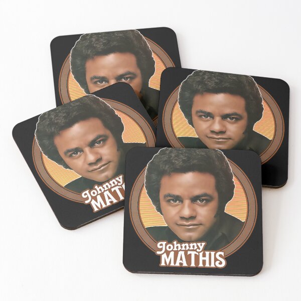 Item preview, Johnny music Mathis -- 70s Retro Fan Art designed and sold by chatmonalejan.