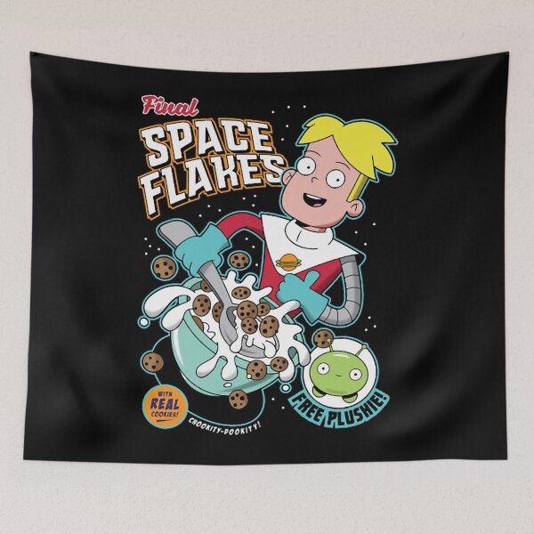 Item preview, Final Tv Space Flakes designed and sold by bradwaylinn.