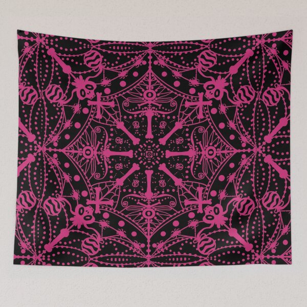Item preview, Halloween mandala pattern designed and sold by Xatutik.art.