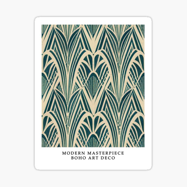 Art Nouveau Muddle Seamless Vector Pattern Design