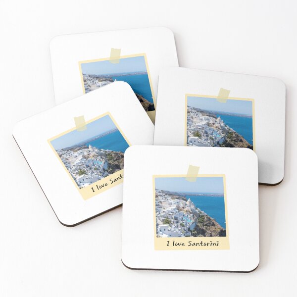 Item preview, I love Santorini designed and sold by zzzozzo.