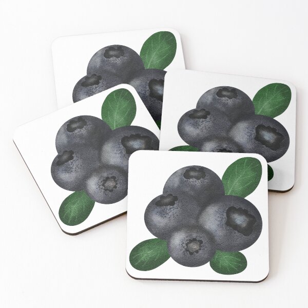 Item preview, Watercolor illustration of blueberries. designed and sold by Meennieartwork.