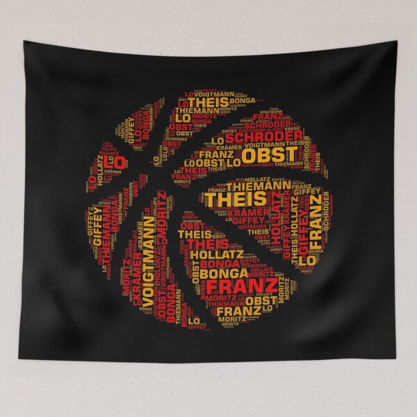 Item preview, Germany Basketball World Championship Roster  2023 designed and sold by COURT-VISION.