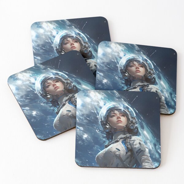 Item preview, Girl in spacesuit designed and sold by Nickyayee.