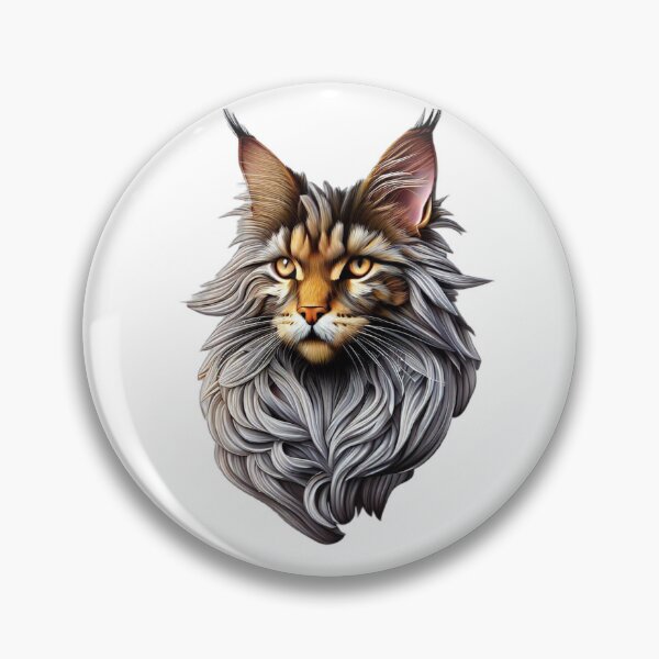 Item preview, #mainecoon, #cat, designed and sold by KICIART.