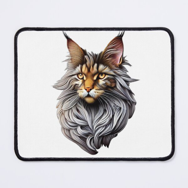 Item preview, #mainecoon, #cat, designed and sold by KICIART.