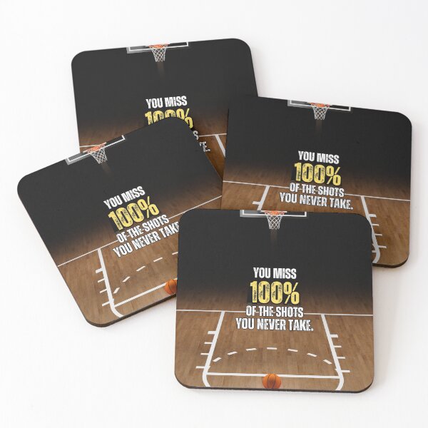 Item preview, You Miss 100% of The Shots You Never Take Basketball Quote designed and sold by hiunlimit.