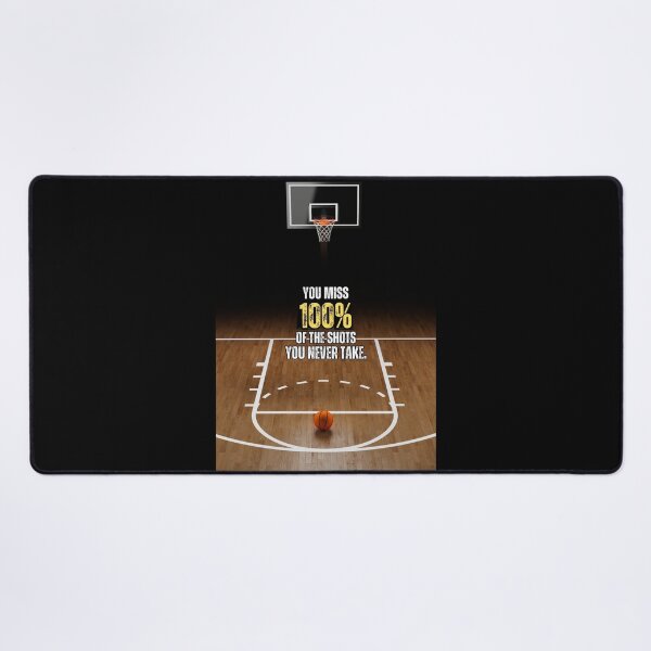 Item preview, You Miss 100% of The Shots You Never Take Basketball Quote designed and sold by hiunlimit.