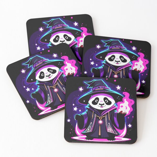 Item preview, Panda Witch Casting a Halloween Spell designed and sold by HoruXtore.
