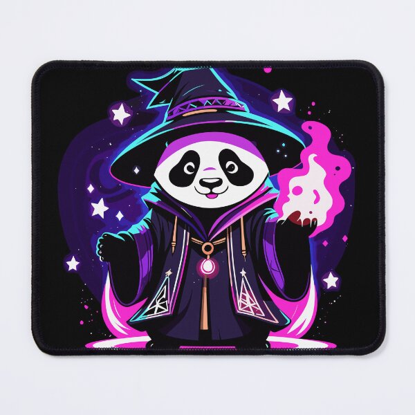 Item preview, Panda Witch Casting a Halloween Spell designed and sold by HoruXtore.