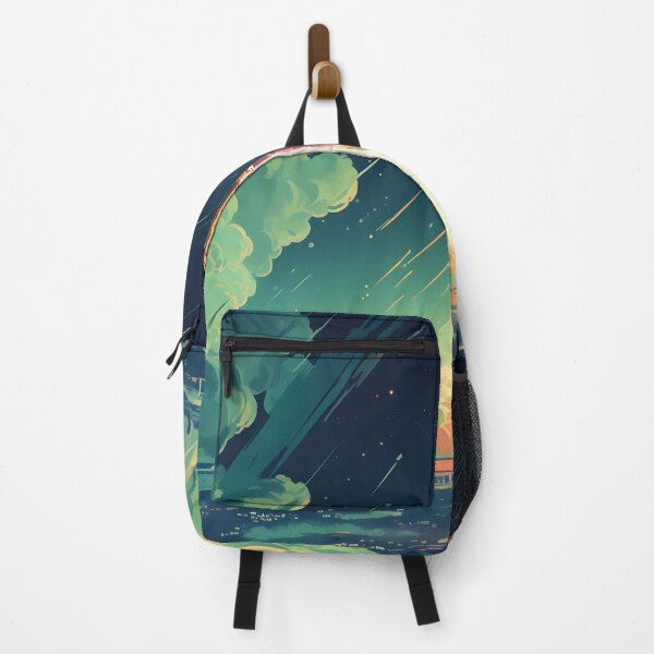 Item preview, rocket flying through the clouds into space designed and sold by Nickyayee.