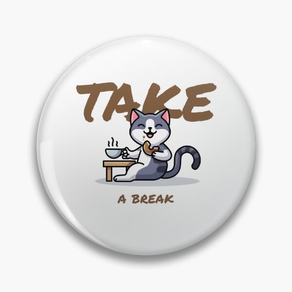 Item preview, Grey Cat | break designed and sold by CatMimiApp.
