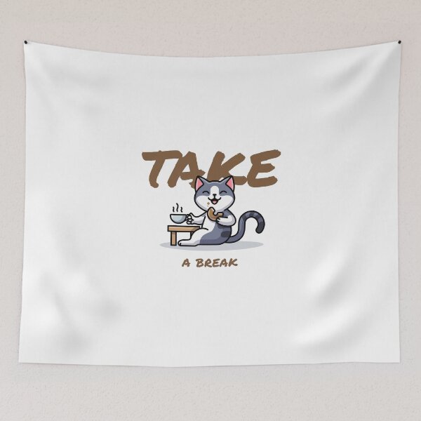 Item preview, Grey Cat | break designed and sold by CatMimiApp.