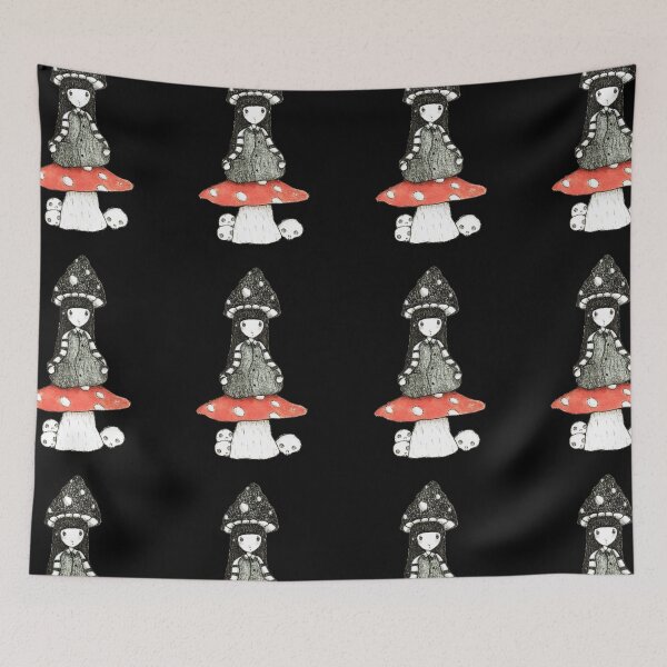 Item preview, Mush Meditation  designed and sold by LMoonPantryArt.