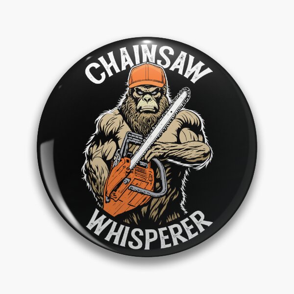 Item preview, Bigfoot Chainsaw Whisperer Lumberjack Funny Sasquatch Logger designed and sold by GrandeDuc.