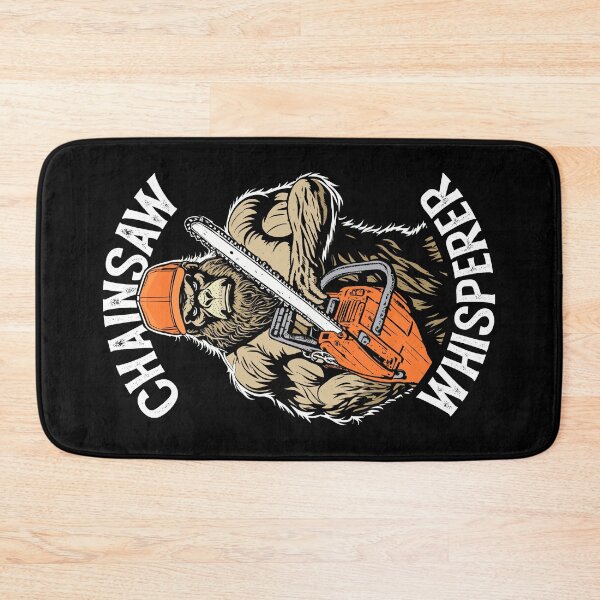 Item preview, Bigfoot Chainsaw Whisperer Lumberjack Funny Sasquatch Logger designed and sold by GrandeDuc.