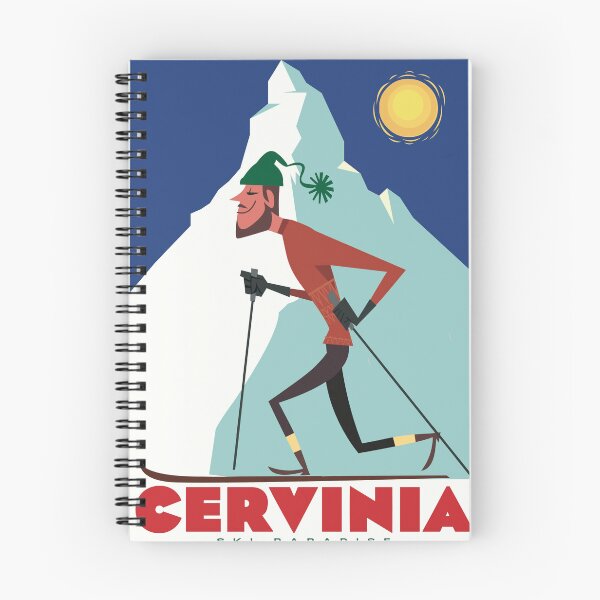 Item preview, Cervinia Telemark poster designed and sold by Gary Godel.
