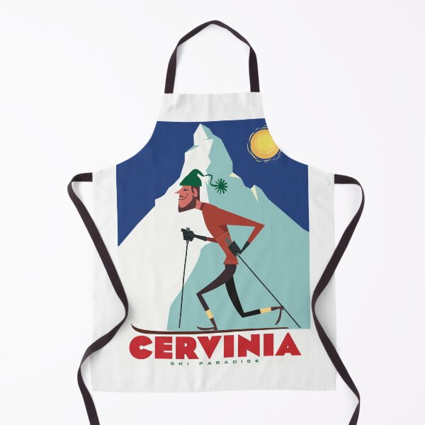 Item preview, Cervinia Telemark poster designed and sold by GAGodel.