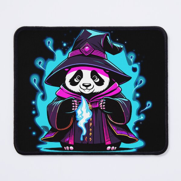 Item preview, Witch Panda Creating Halloween Magic designed and sold by HoruXtore.