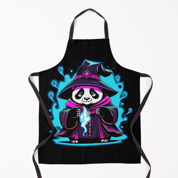 Item preview, Witch Panda Creating Halloween Magic designed and sold by HoruXtore.