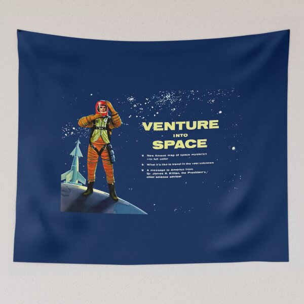 Item preview, VENTURE INTO SPACE - pamphlet designed and sold by ThrowbackAds.