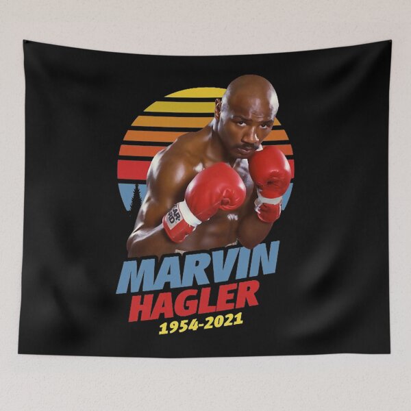 Item preview, RIP marvin boxer hagler - March 13, 2021  (1) designed and sold by FashionArtbrit.