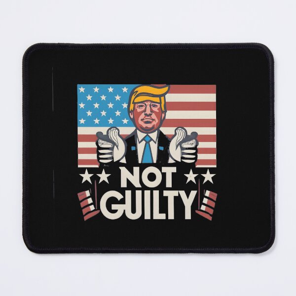 Item preview, Trump Not Guilty, Free Trump designed and sold by GalaxyGraffiti.