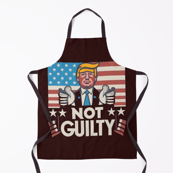 Item preview, Trump Not Guilty, Free Trump designed and sold by GalaxyGraffiti.