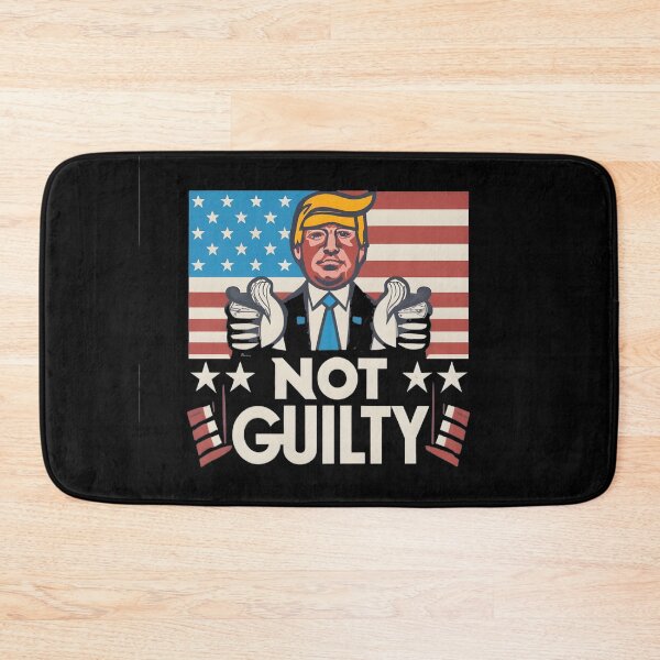 Item preview, Trump Not Guilty, Free Trump designed and sold by GalaxyGraffiti.