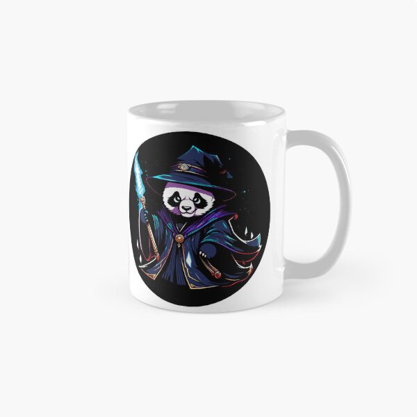 Item preview, Dark Panda Witch Casting a Halloween Spell designed and sold by HoruXtore.